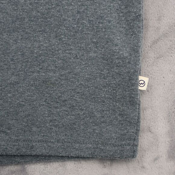 Magellan Outdoors Sweater Mens L Gray Loose Fit Long Sleeve Chest Zip Pullover - Picture 13 of 16